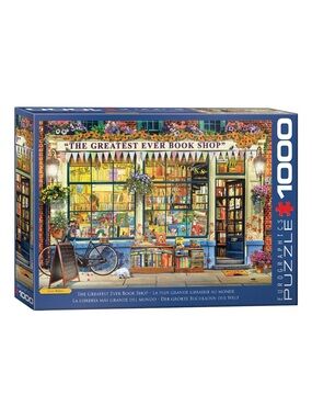 NEW! The Greatest Ever Book Shop Jigsaw Puzzle | 1000 pieces